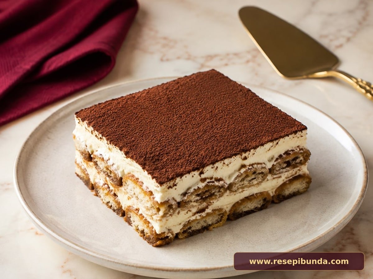Hidangan Tiramisu Klasik