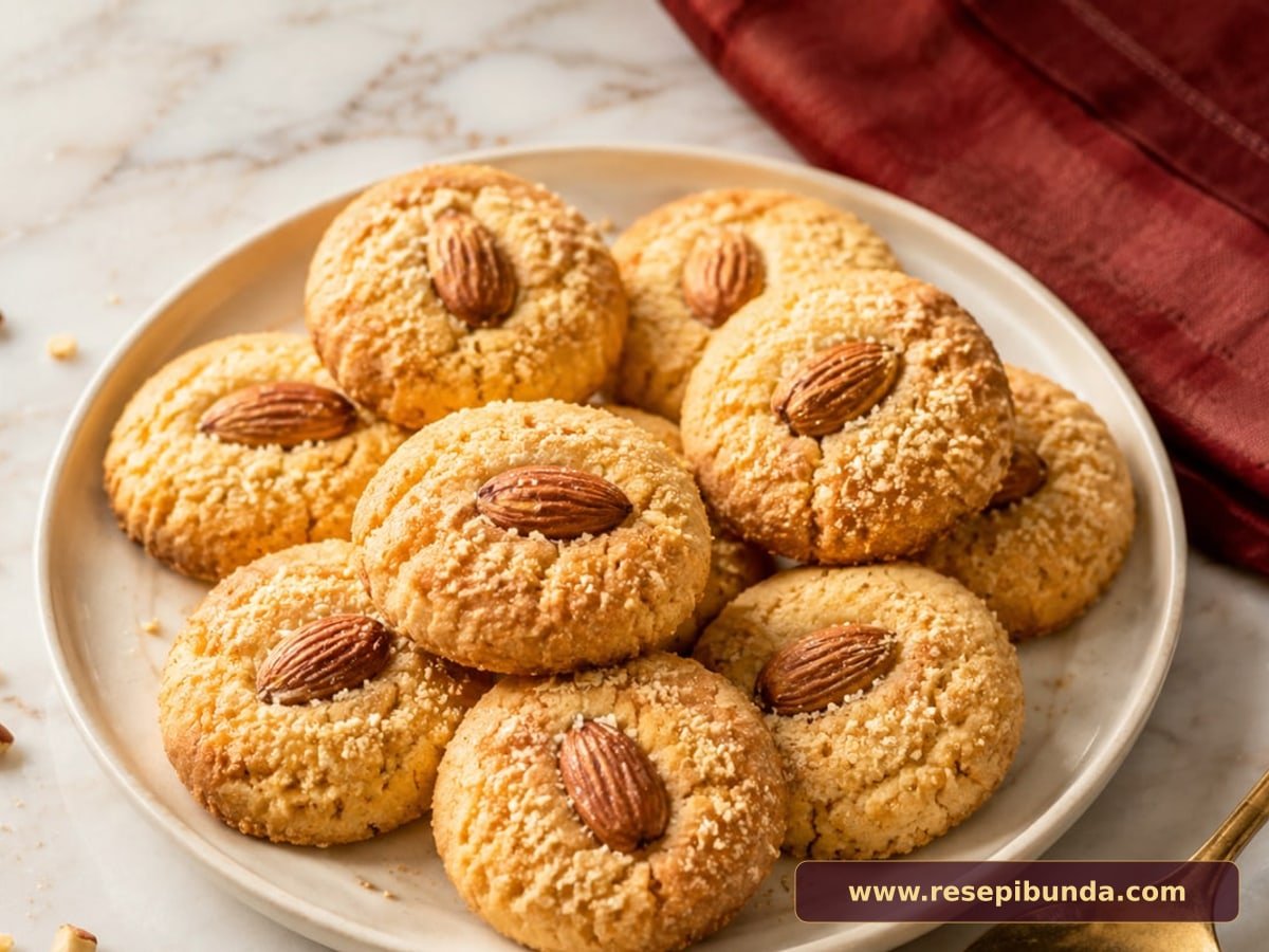 Hidangan Almond Cookies