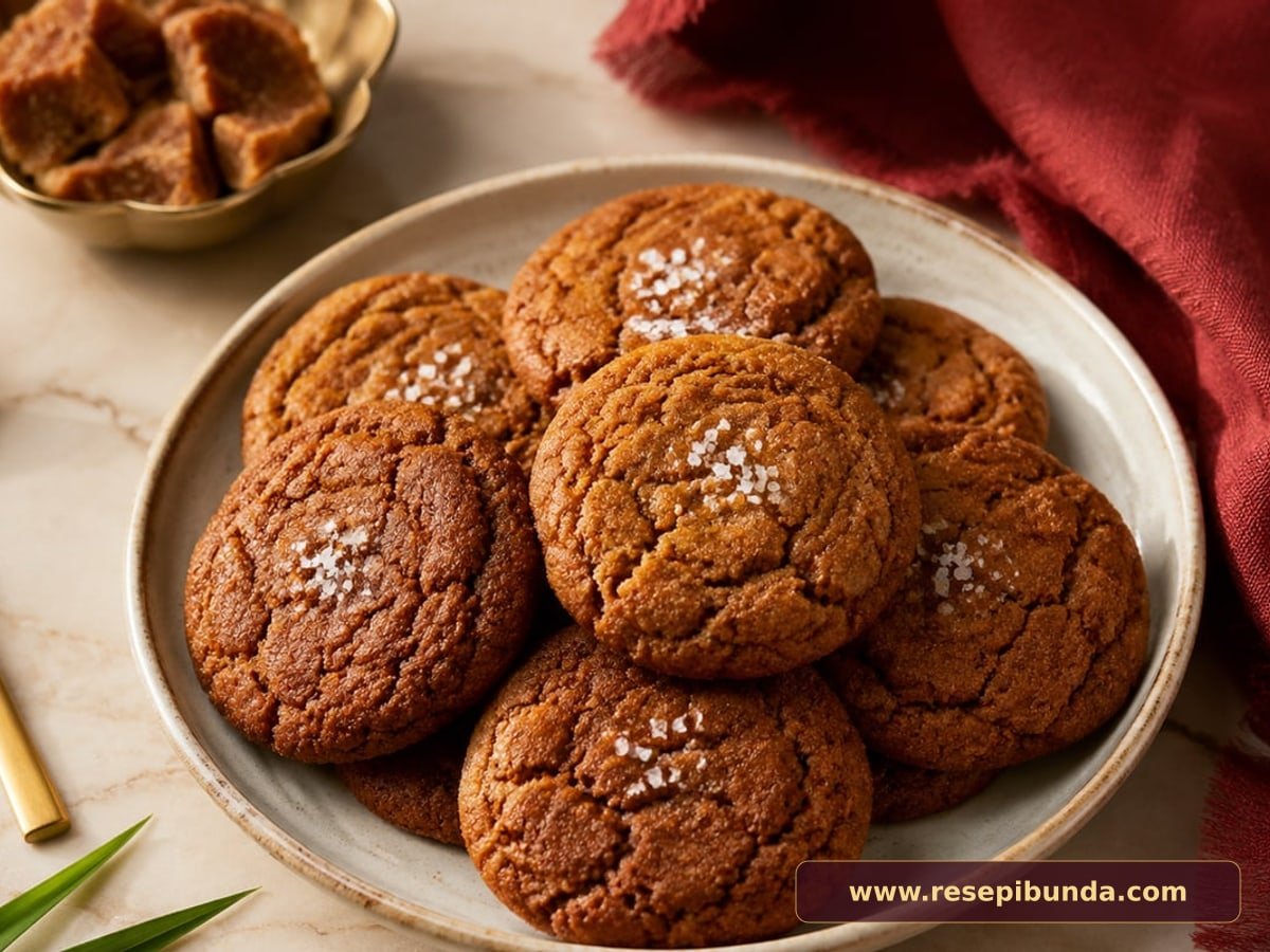 Hidangan Gula Aren Cookies