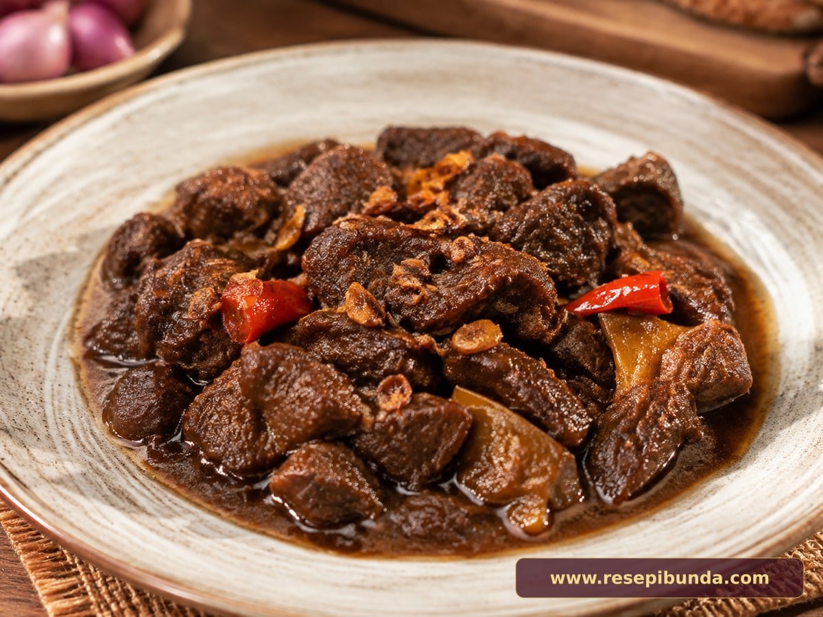 Hidangan Krengsengan Daging