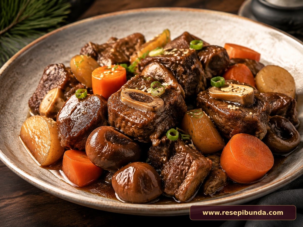 Hidangan Galbi Jjim
