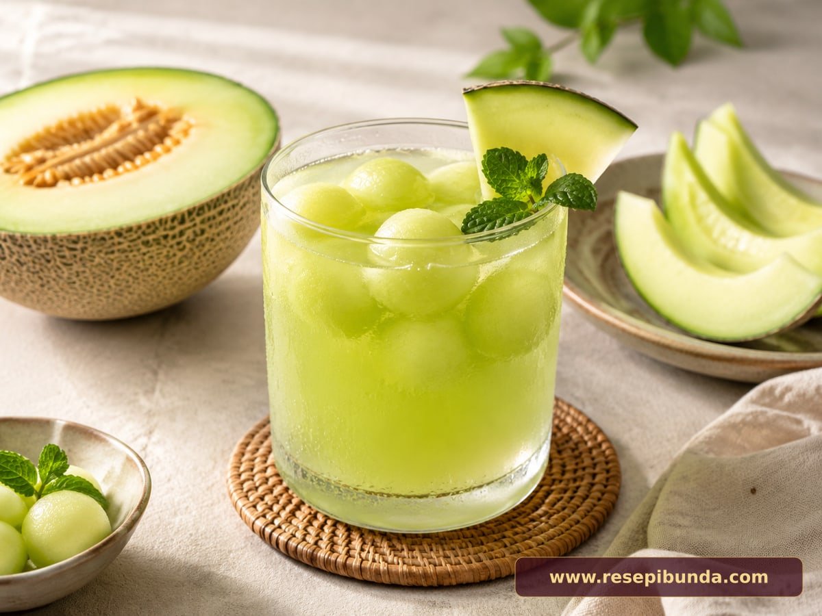 Hidangan Jus Melon