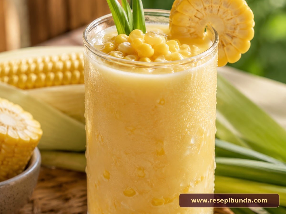 Hidangan Jus Jagung Manis