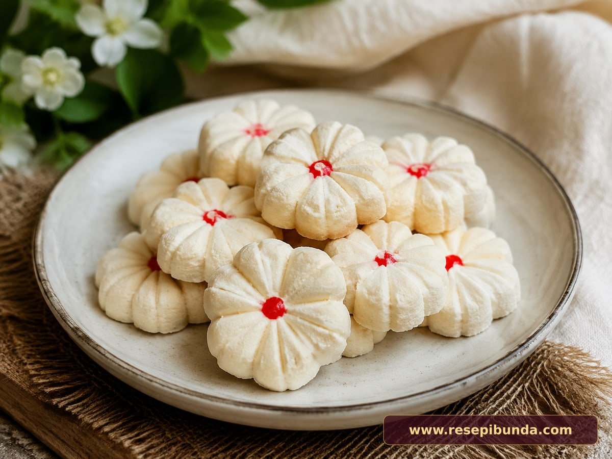 Hidangan Kue Bangkit Melayu