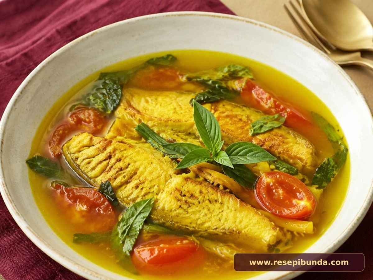 Hidangan Ikan Kuah Kuning Maluku