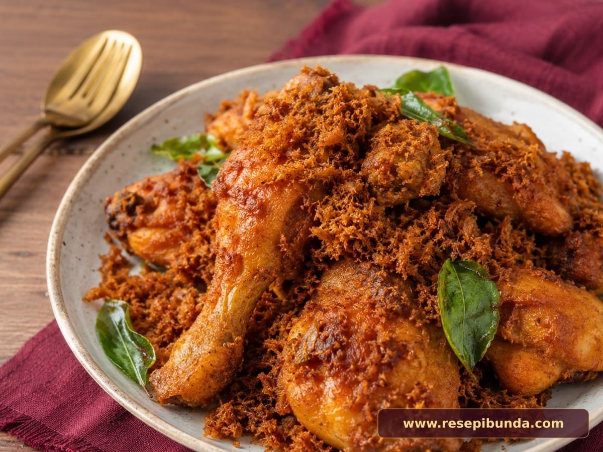 Hidangan Ayam Goreng Lengkuas