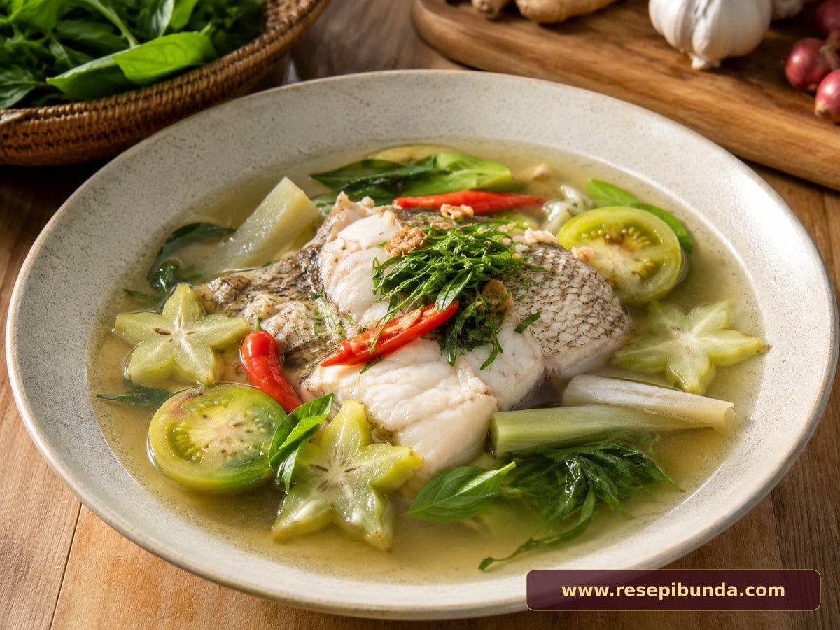 Hidangan Sup Ikan Batam