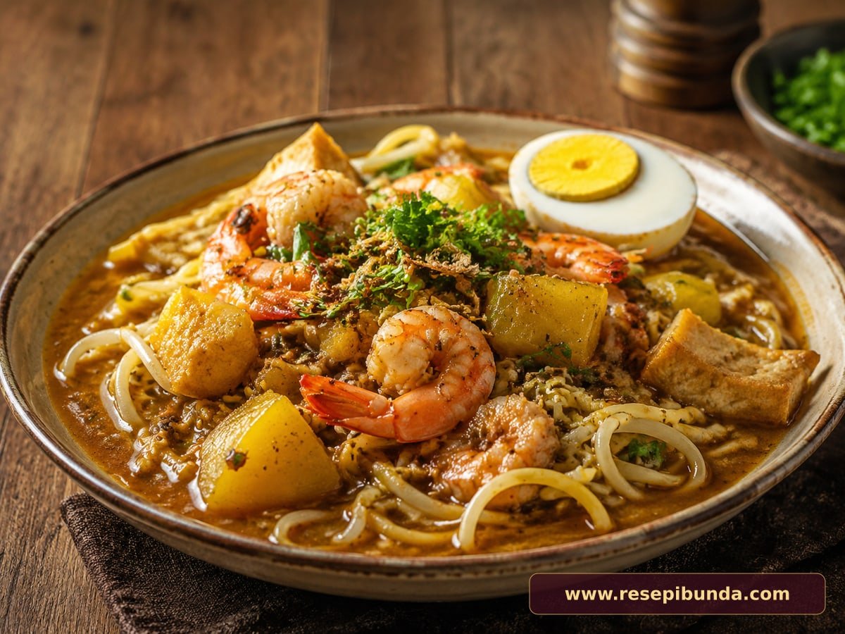 Hidangan Mie Rebus Medan