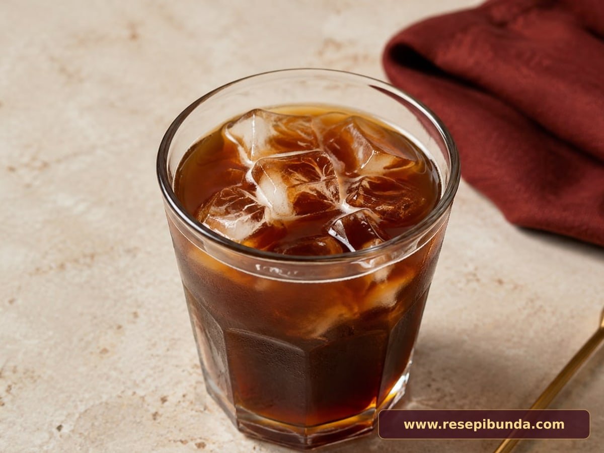 Hidangan Iced Americano