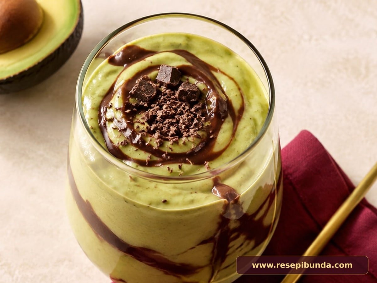 Hidangan Avocado Chocolate