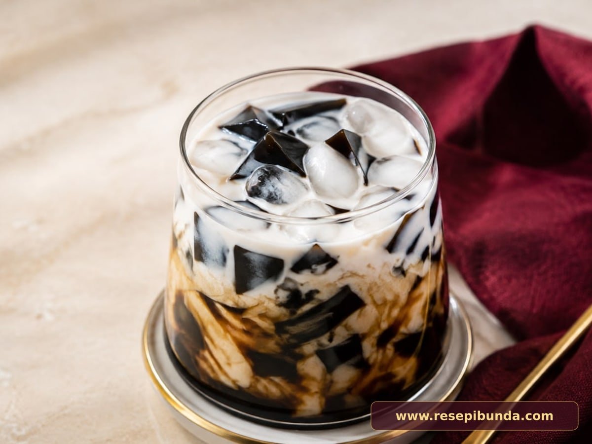 Hidangan Es Cincau Gula Aren