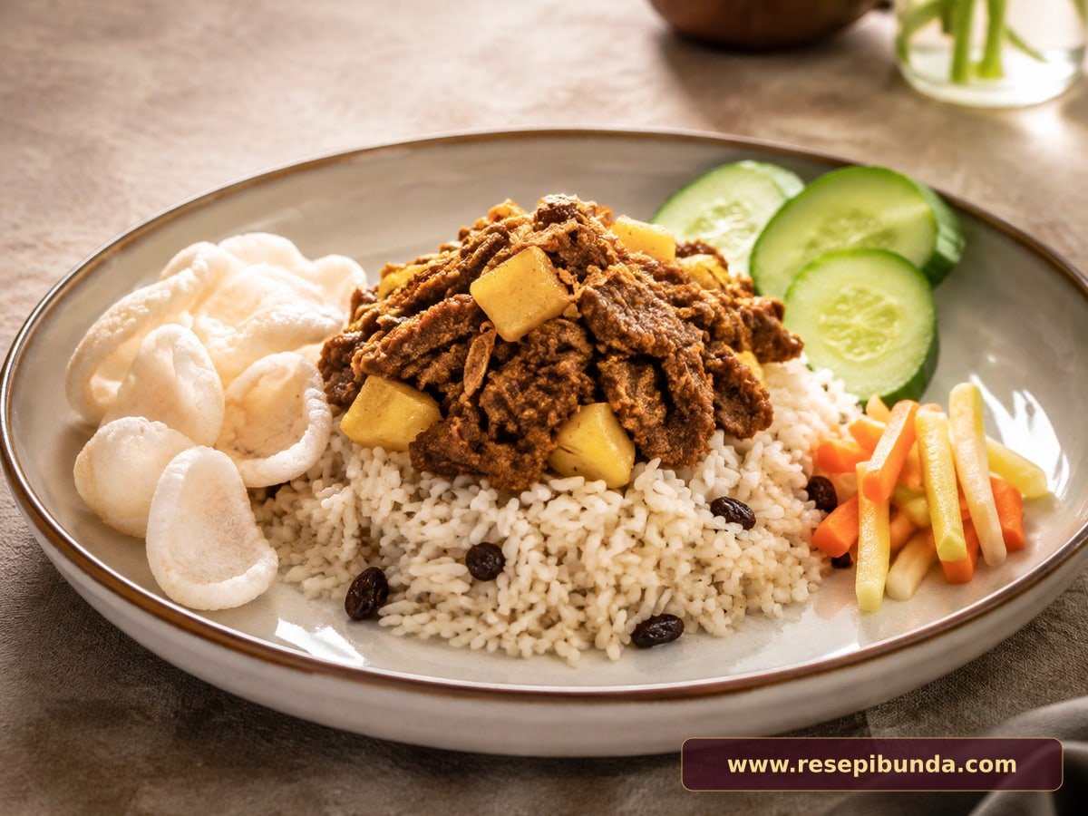 Hidangan Nasi Minyak Palembang