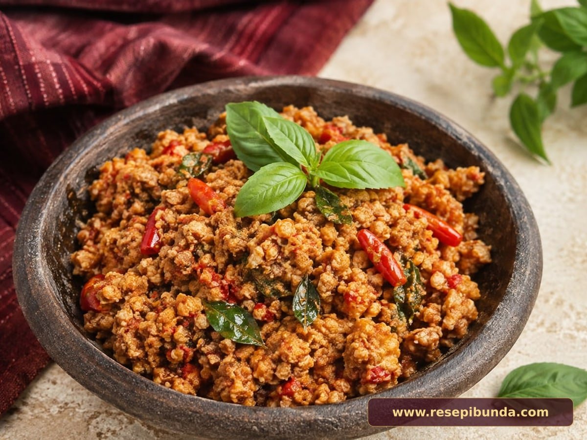 Hidangan Sambal Oncom
