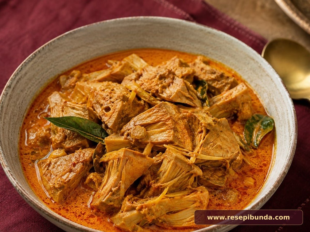 Hidangan Gulai Nangka Muda