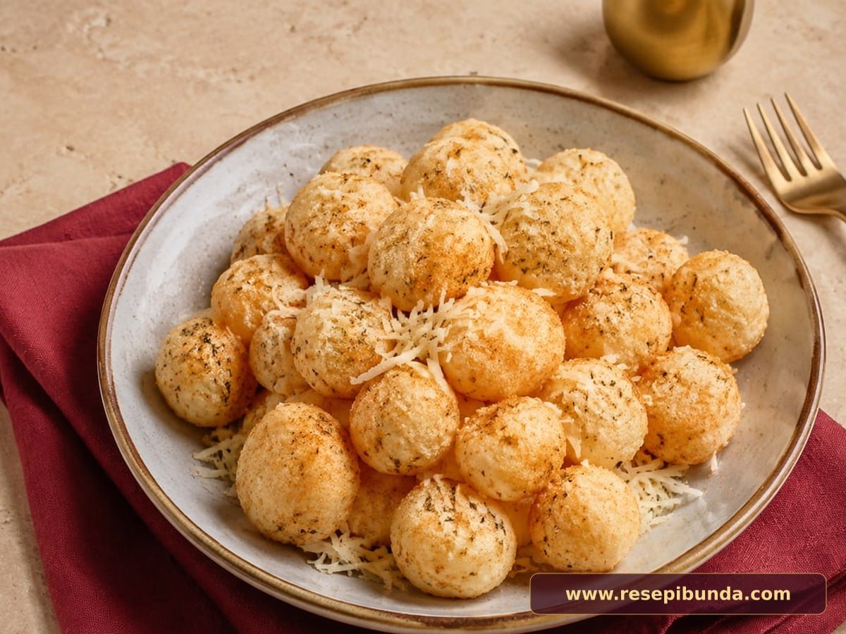 Hidangan Cimol Keju