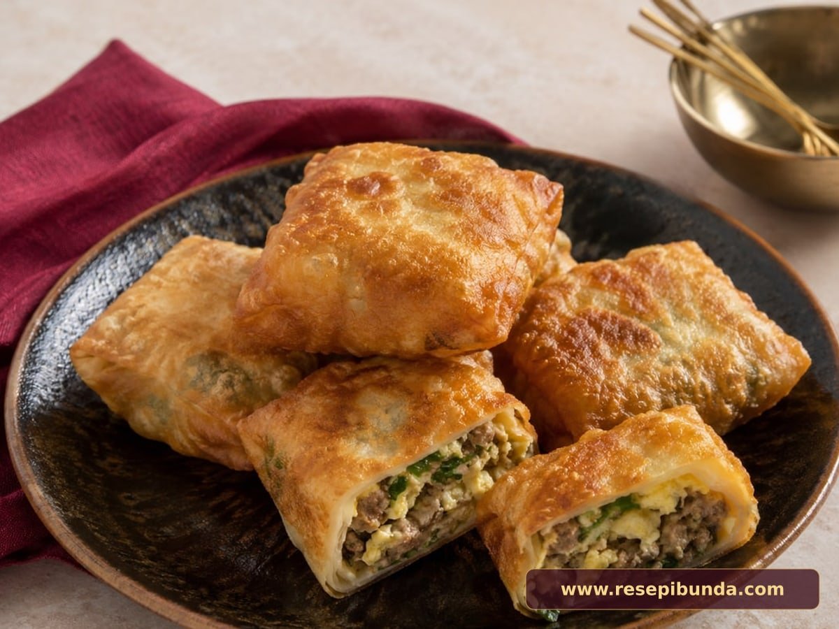 Hidangan Martabak Telur Mini